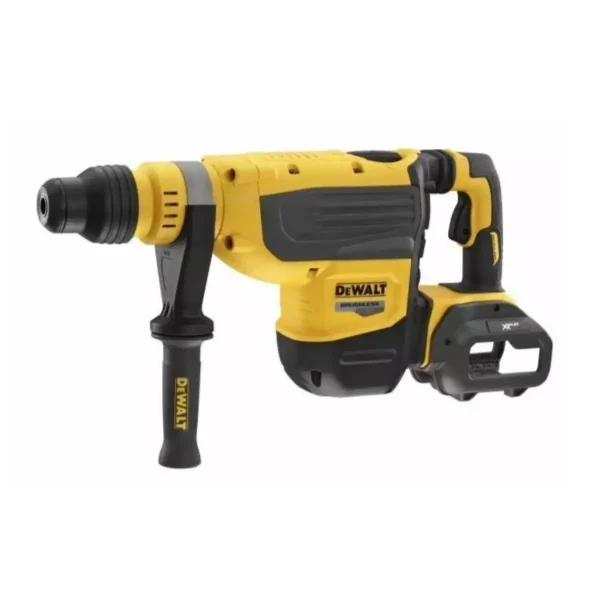 DEWALT bontókalapács 54V / 18V FV XR 13,3J 9,9kg Rotációs ütköző tégla és falazat bontási munkáihoz és könnyű beton vágási munkákhoz.