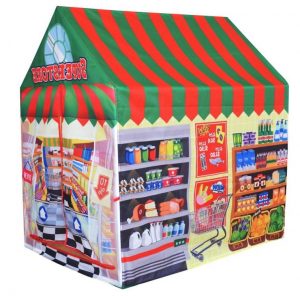 Gyermek sátor - szupermarket | IPLAY nagyszerű ajándék, amely jó szórakozást garantál a háztartás minden tagjának.