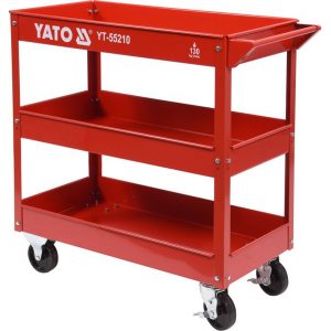 Műhelykocsi YATO | 3 polc piros