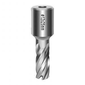 HSS magfúró | Ø 12 mm - 25 mm mágneses fúrókhoz, anyag nagysebességű acél, M2 keménységű, acél, alumínium vagy szén fúrás.