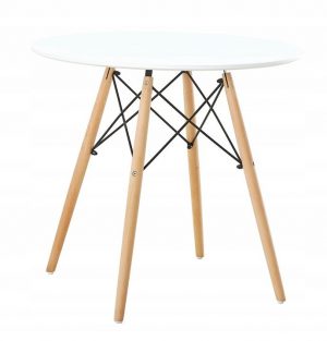 Modern asztal SKANDIA2 | 60cm tökéletes bútor a nappaliba vagy az étkezőbe. Az egyszerű kialakításnak köszönhetően az asztal minden belső térben remekül mutat.