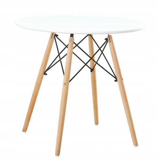 Modern asztal SKANDIA2 | 60cm tökéletes bútor a nappaliba vagy az étkezőbe. Az egyszerű kialakításnak köszönhetően az asztal minden belső térben remekül mutat.
