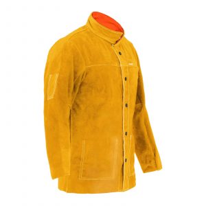 Hegesztő kabát - L méret - bőr | SWJ02L