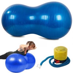 Dupla gimnasztikai gyakorlatlabda - a fit labda kéket rehabilitációs terápiában, fitnesz gyakorlatokban stb.