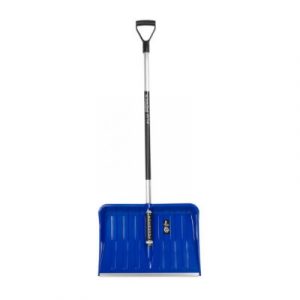 ALPINUS ALUTUBE snowblower blue - is made of frost-resistant plastic with an aluminum bar. Handle thickness: 30 mm