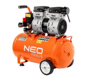 A NEO olajmentes kompresszort használhatja otthon, valamint professzionális műhelyben vagy szervizben. A készülék által generált sűrített levegő sok munkát megkönnyít.