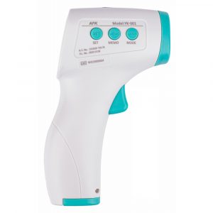 PM-AFK-YK001 érintésmentes hőmérő orvosok számára, érintésmentes méréshez használható orvosi eszközök. Emlékszik az utolsó 46 mérésre.