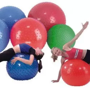 Fit labda - gimnasztikai edzőlabda + pumpa 65cm | a kéket rehabilitációs terápiában, fitnesz gyakorlatokban stb.