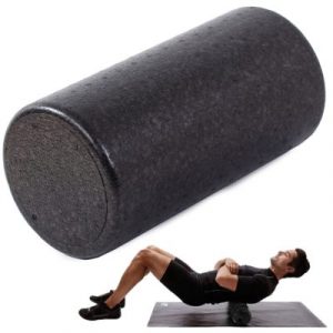 Exercise Massage Roller – A kemény fekete támogatja az izomfejlődést, a vérkeringést, az izommasszázst és az izomregeneráció felgyorsítását.