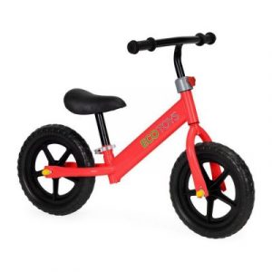 Gyermek kidobó / kerékpár - max. 20kg piros - támogatja a gyermek mozgáskoordinációját, megtanul egyensúlyozni, egyensúlyt tartani.