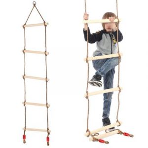 Gyermek kötélmászó létra - kerti hinta 190cm a legkisebbek számára készült termék. Fára vagy építményre akasztható.