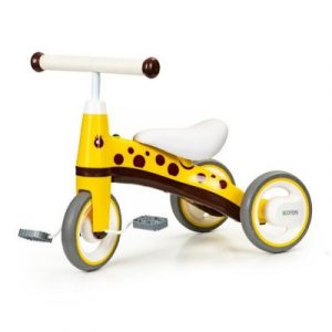 Gyermek tricikli pedálokkal A mini zsiráfot 12 hónapos kortól ajánljuk azoknak a gyerekeknek, akik már megtették első lépéseiket. Megengedett terhelés: kb 20 kg