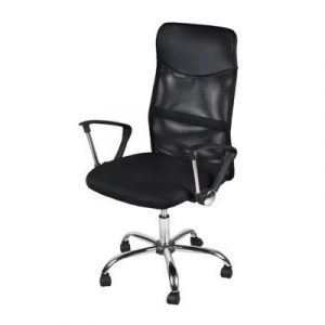 Irodai szék - nettó 130 kg fekete, kényelmes munkavégzést biztosít hosszú órákon át. Széles, formázott ülés és háttámla, magas fejtámla.