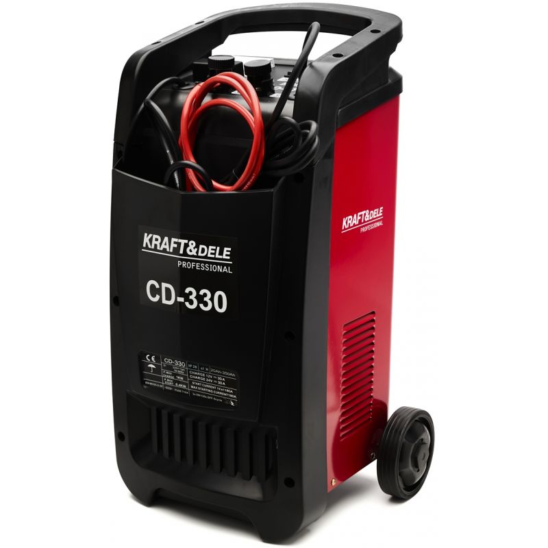 KD1901-1-2 Autó akkumulátortöltő - indítókocsi 180A 12 / 24V KD1901 | 20-450Ah Segítség az indításban és a gyorstöltésben autó akkumulátorok 20-450Ah.