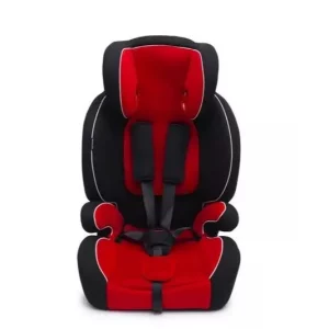 Gyermek autósülés 3 az 1-ben - piros 9-36 kg - ötpontos biztonsági övek gondoskodnak a gyermek megfelelő rögzítéséről.