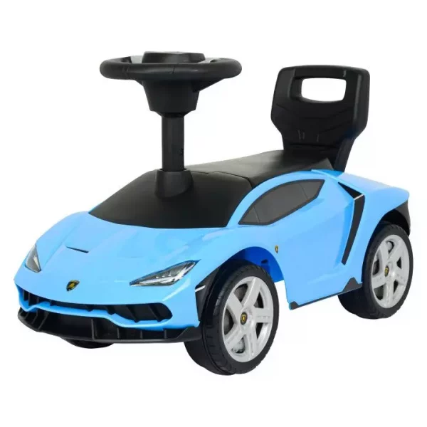 Baby Bouncer - Lamborghini kék az igazi Lamborghini utánzatának köszönhetően sok órányi szórakozást biztosít.