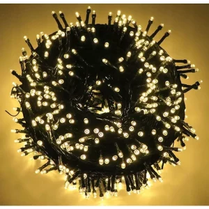 Karácsonyi fények - 100 LED, 8 mód - akár 8 különböző világítási móddal rendelkezik, amelyek egyedi dekorációt hoznak létre minden belső és kertben.