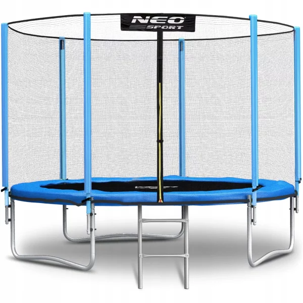 A 183 cm-es kerti trambulin a Neo-Sport létrával tökéletes a kisebb gyermekek számára. A trambulin biztonságos és stabil.