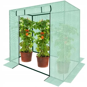 Mini kerti fólia / üvegház 200x170x80 cm jó szellőzést biztosít, ami csökkenti a növénybetegségekre való hajlamot.