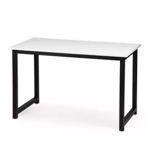 Modern íróasztal - fehér | 120 x 60 cm kényelmes munkavégzést, számítógépes játékot és házi feladatírást tesz lehetővé.