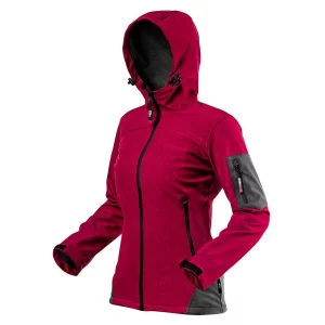 Női softshell kabát, L méret | NEO 80-550-L - a kabát könnyű, kényelmes és meleg a belső gyapjúnak köszönhetően.