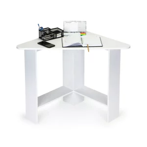 Saroki számítógépasztal - fehér A ModernHome megfelelő kombináció az eredeti stílus és funkcionalitás szerelmeseinek. Alul polcok vannak.