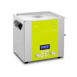 Ultrahangos tisztító - 10 liter | 260 W - DSP modell: PROCLEAN 10.0DSP, 4 generátor, D - gázelvezető, S - sweep, P - impulzus funkciók.