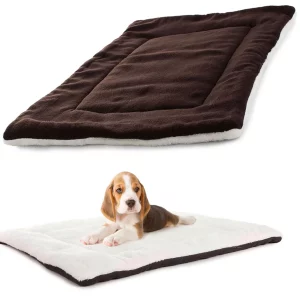 Ágy / matrac kutyának és macskának | 50x35cm sötétbarna puha és kellemes tapintású anyagból készült.