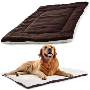 Ágy / matrac kutyának és macskának | A 70x53 cm-es barna puha és kellemes tapintású anyagból készült. Könnyű és tartós.