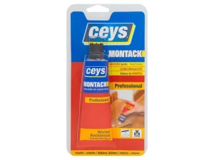 A Ceys Montack Professional ragasztó - 100 ml - ideális mindenféle anyag ragasztására különféle aljzatokra.