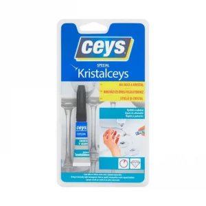 Ceys SPECIAL KRISTALCEYS ragasztó üveghez és kristályhoz - 3 g - üveg és kristály egymáshoz vagy más szilárd anyagokhoz való ragasztására szolgál.