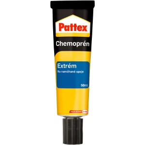 Pattex Chemoprén Extreme 50ml ragasztó - rendkívül mechanikai és éghajlati igénybevételnek kitett hézagokhoz víz, nyomás, +120°C-os hő hatására.