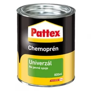 Univerzális ragasztó Pattex Chemoprene - 800 ml - alkalmas fa, műanyag, gumi, bőr, fém, karton stb. ragasztására.