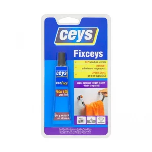 Univerzális ragasztó Ceys Fixceys - 20 ml - minden típusú anyag ragasztásához különféle felületekre, beleértve a kényes anyagokat is.