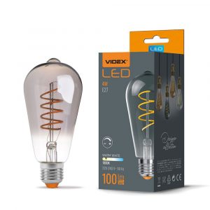 LED-es szabályozható izzó E27 4W ST64 Graphite - ideális megoldás, ha a dekoratív világítás és az energiahatékonyság kombinációját keresi.