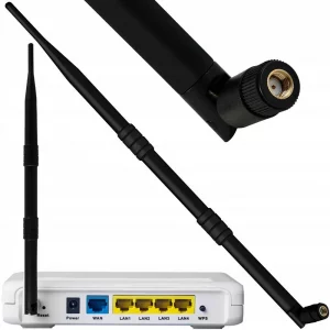 Wifi antenna RP-SMA - 12dBi - használata növeli az otthoni hálózat hatótávolságát, ezáltal - javítja a használat kényelmét.