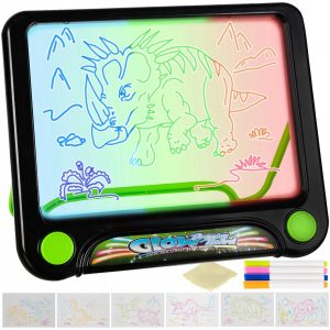 Asztal rajz gyerekeknek - dinoszauruszok - grafikus tábla - a rajz- és írástábla nemcsak a kreatív és művészi készségeket fejleszti.