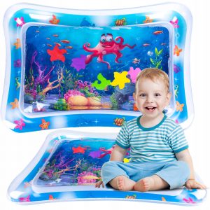 Felfújható vízszőnyeg gyerekeknek - remek szórakoztatással támogatja a gyermek érzékszerveinek fejlődését és serkentését. Vízeszőnyeg interaktív elemekkel.
