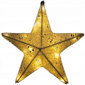 LED karácsonyi fény csillag | meleg fehér - karácsonyi dekoráció pl. egy csillag alakú, LED-ekkel teli karácsonyfához.