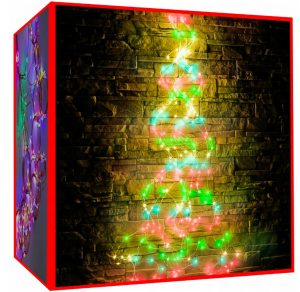 LED karácsonyi fények - angyalhaj 2m 200 LED - a dekoratív LED világítás minden lakásban és házban egyedi dekorációt hoz létre.