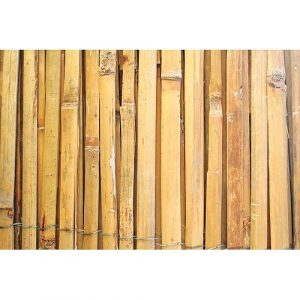 Bambusz kerítés, 2000 mm, L-5 m, osztott | 2210091 magánéletet biztosít, könnyen felszerelhető, és bármilyen falat vagy fém kerítést trópusi paradicsommá varázsol.