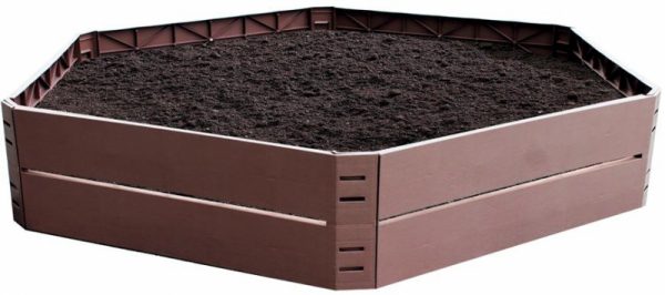 Emelt ágy, 132x25 cm, 6 részes, Strend Pro | A 2212161 kényelmet, könnyebb hozzáférést biztosít, rossz minőségű talajú kertekbe jelent megoldást.
