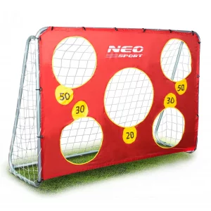 Futballkapu, 183 x 122 x 61 cm, 1 db | A Neo-Sport erős, időjárásálló acéloszlopokkal rendelkezik.