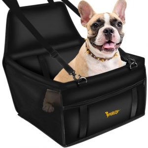 Transporter, autósülés kutyának, 40 x 40 x 32 cm | M20973 nem kell attól tartanod, hogy kedvenced a pedálokba kerül, vagy leesik az ülésről fékezés közben.