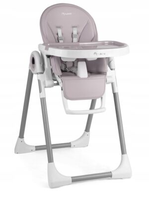 Gyerek étkezőszék, Belo, 15 kg-ig, Ricokids | rózsaszín, egy modern, többfunkciós gyermekszék 6 hónapos és 3 éves kor közötti gyermekek számára.
