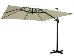 Kerti napernyő, Roma, 500 x 300 x 250 cm | bézs, vízálló anyaga van, ami 100%-ban időjárásállóvá teszi