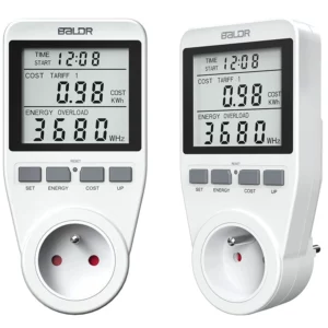 Egyfázisú wattmérő BD-990, Berdsen | a fehérre jellemző a könnyű kezelhetőség, a kényelmes gombok, a nagy olvasható kijelző stb.