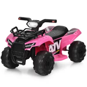 Elektromos quad gyerekeknek 2 km/h | A rózsaszín tökéletes ajándék fiúknak és lányoknak egyaránt. A gyerekeknek maximális szórakozást és kényelmet kínál.