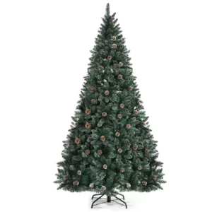 Mesterséges karácsonyfa fém állvánnyal | 225 cm, akár 1400 ággal rendelkezik, aminek köszönhetően hihetetlenül természetes, friss megjelenésű.