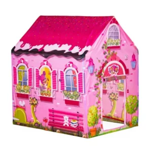 Gyermeksátor - ház | rózsaszín